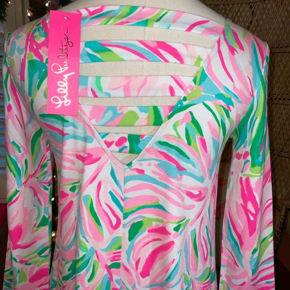 Lilly Pulitzer NWT Ophelia Swing Dress Croc My World PRICE IS FIRM🔥 - Picture 10 of 16